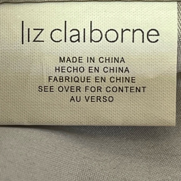 Liz Claiborne Crossbody Black and Silver Purse/Handbag USED. - Picture 10 of 10